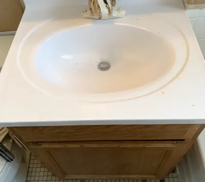 Sink Reglazing in Durham